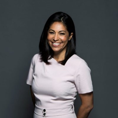 photo of confident business woman smiling at the camera